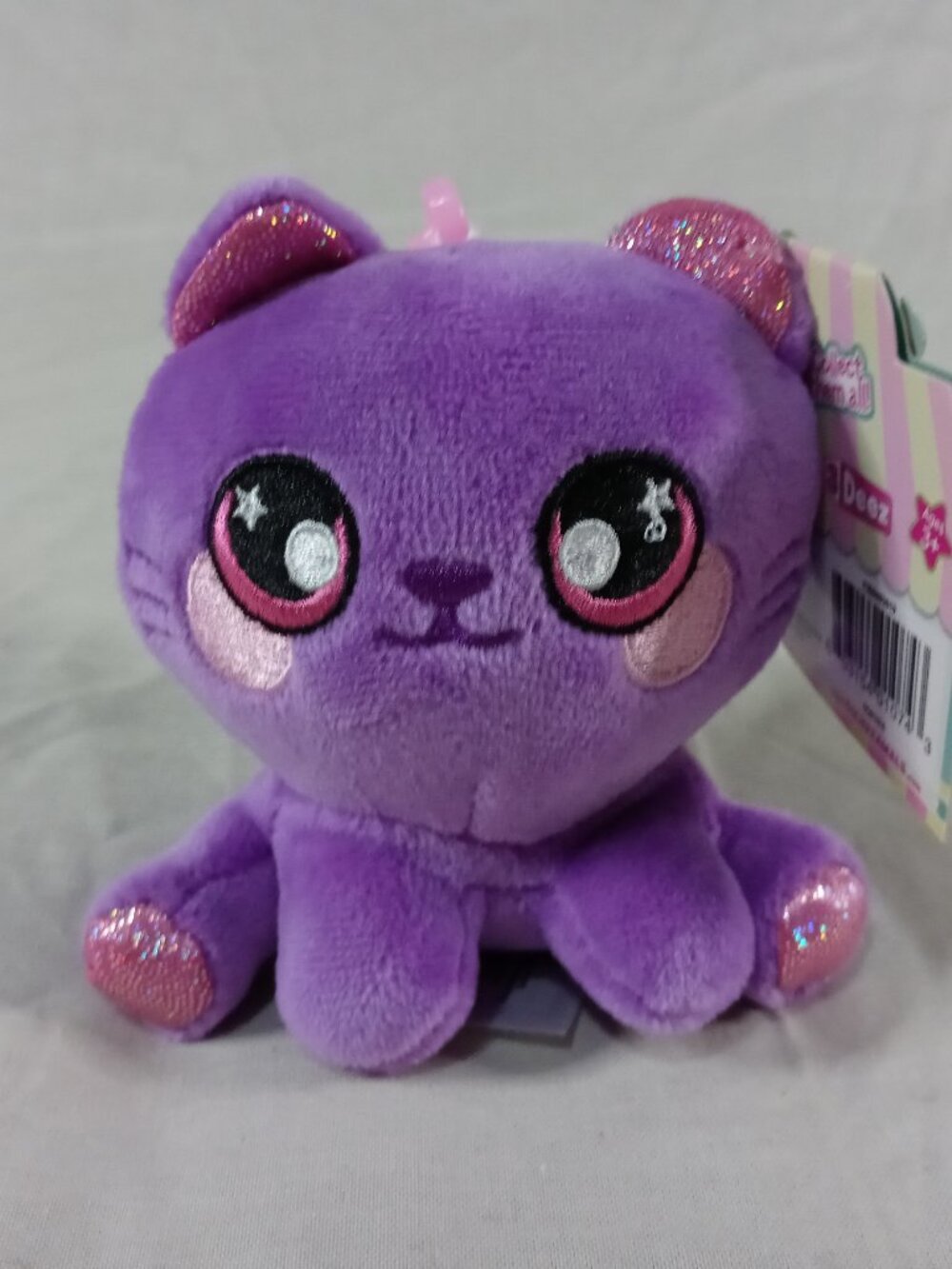 2019 Squeezamals 3Deezs Scented Sophia The Cat Soft Plush Keychain *NEW*